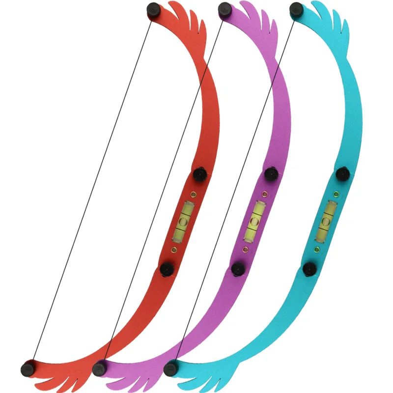 

New high-quality foldable eyebrow horizontal bow and arrow ruler embroidery ink line ruler positioning ruler