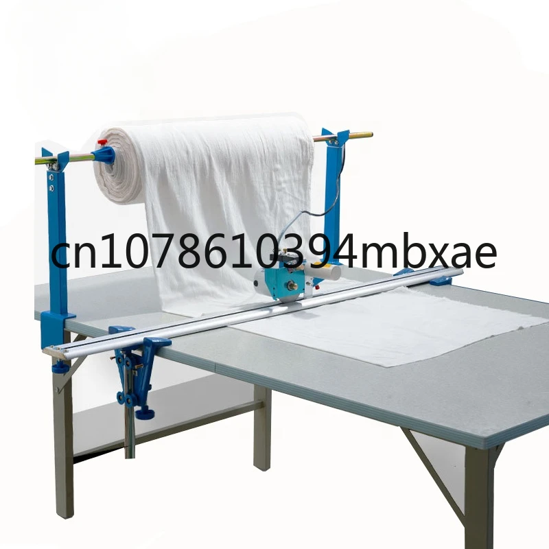 Installation Support Electric Round Knife Cloth End Edge Cutter Apparel Fabric Roller Blinds End Cutting Table Machine