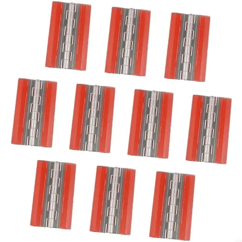  10pcs Clear Acrylic Hinges with Strong Bonding Simple for Multiple Applications