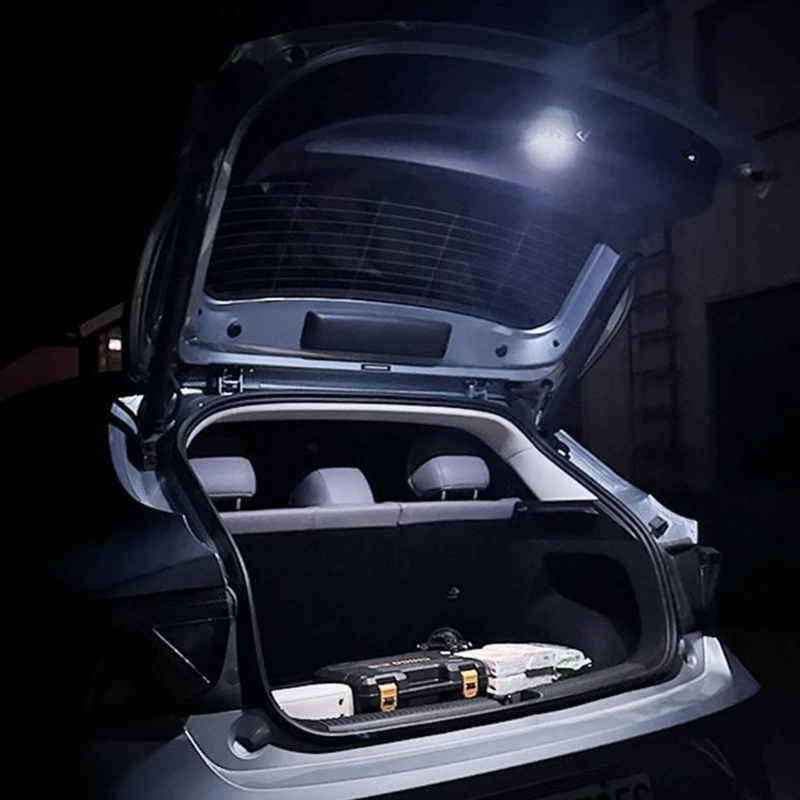 Energy Efficient LED Upgraded for Vehicle Trunk Tailgate Including Long Light Mode and Emergency Signaling Capability D7YA