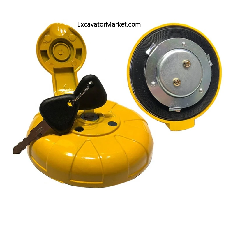 For Ec210 Ec210b Ec240b Ec290b Ec360b Excavator Tank Cap 14528922 Voe14528922 Locking Fuel Tank Cap Excavator Spare