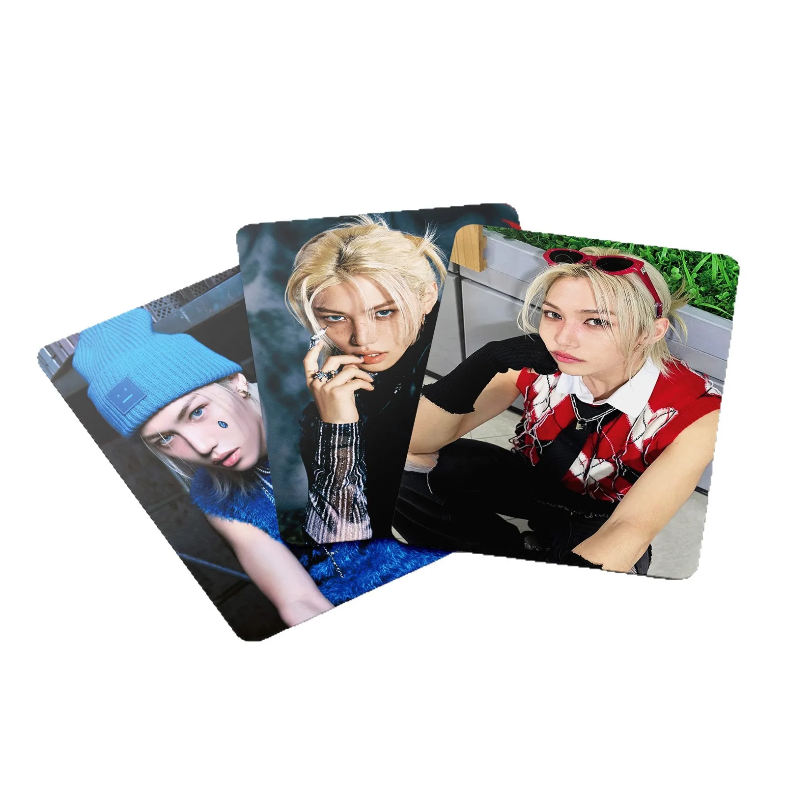 การ์ดอัลบั้มเดี่ยว 55 ใบ ของหลี่หลงฝู ดาราเคป๊อป ของสะสมการ์ด LOMO