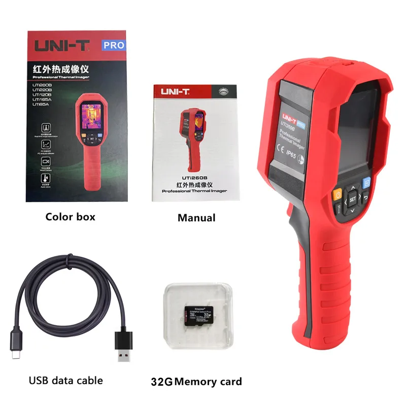 Resolution 256 x 192 Infrared Thermal Imager UNI-T UTi260B Handheld Thermal Camera Infrared Thermometer (Including Battery)