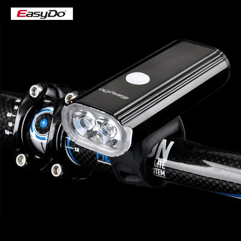 Easydo EL-1110 Dual XPG LED Headlight Alloy Housing 4400mAH Battery 1000Lumen 360 Degree Rotation Cycling Lighting Front Lantern