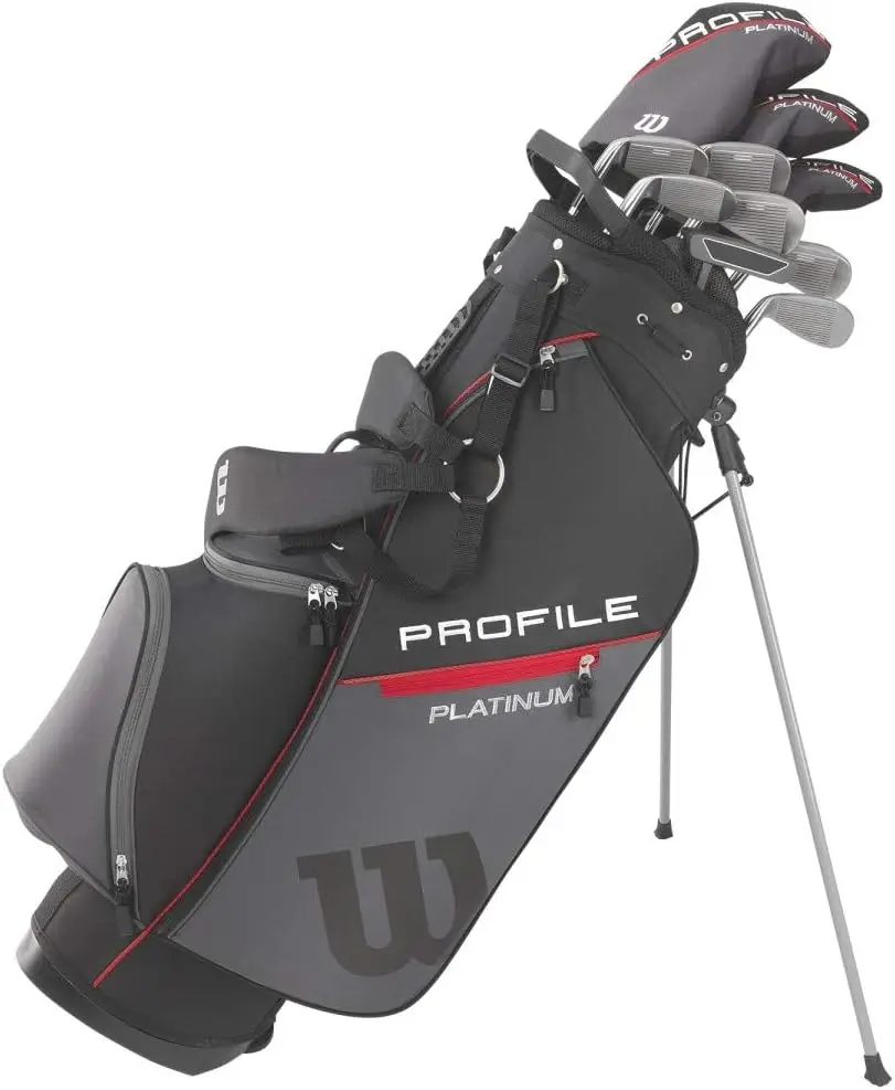 USA Men's Profile Platinum Complete Golf Club Package Set - Right Handeded, Stand Bag