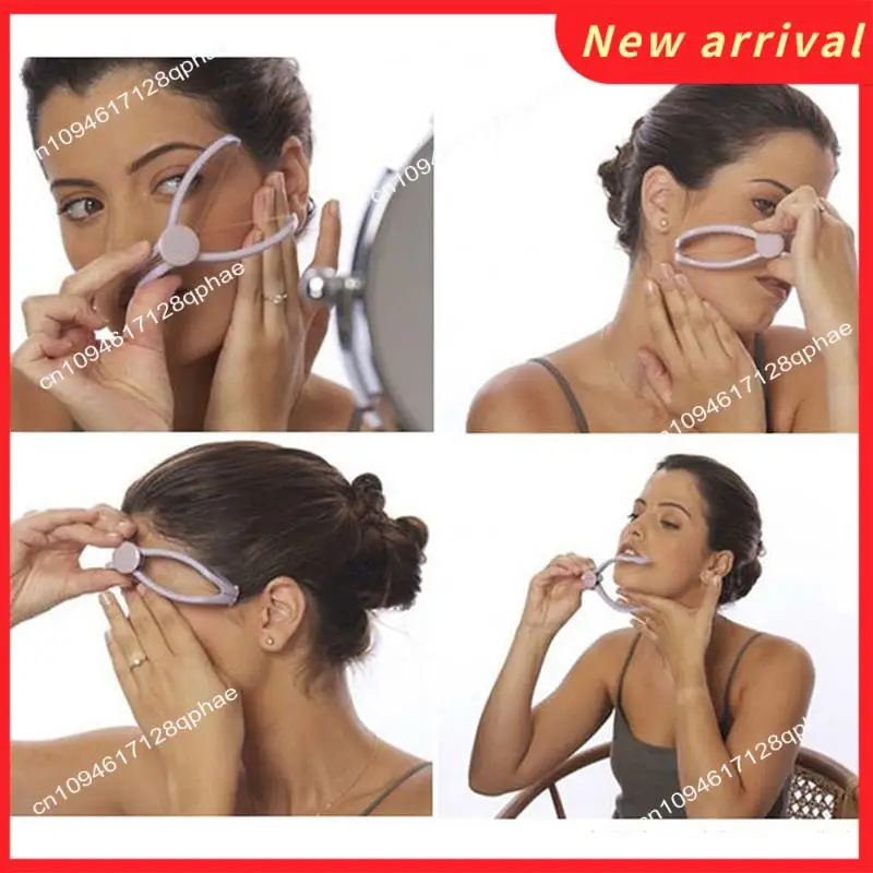 N89R 1 قطعة مزيل شعر الوجه مشبك سحب شعر الوجه لإزالة شعر الوجه وشعر الشفاه