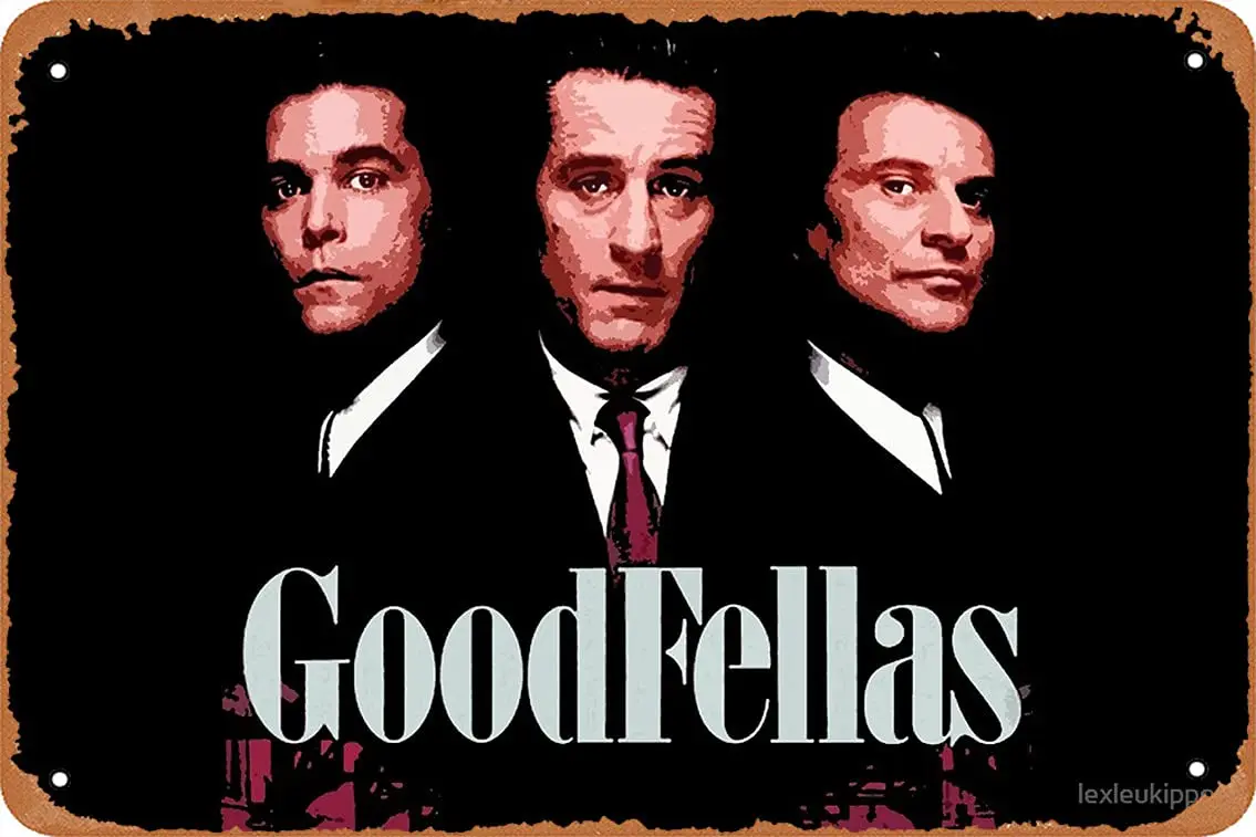 1PCS,Metal Sign - Goodfellas Tin Poster