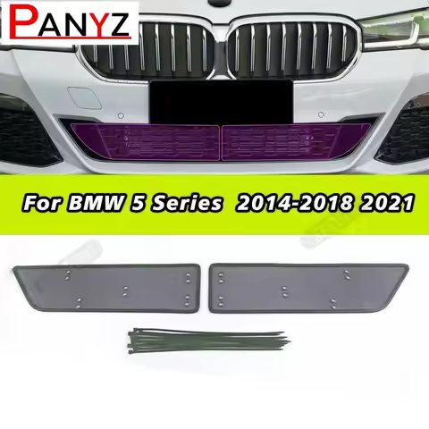 Car Insect Proof Net For BMW 5 Series G30 2014-2018 2021 Water Tank Cover Racing Grid Protective Net Condenser Protect