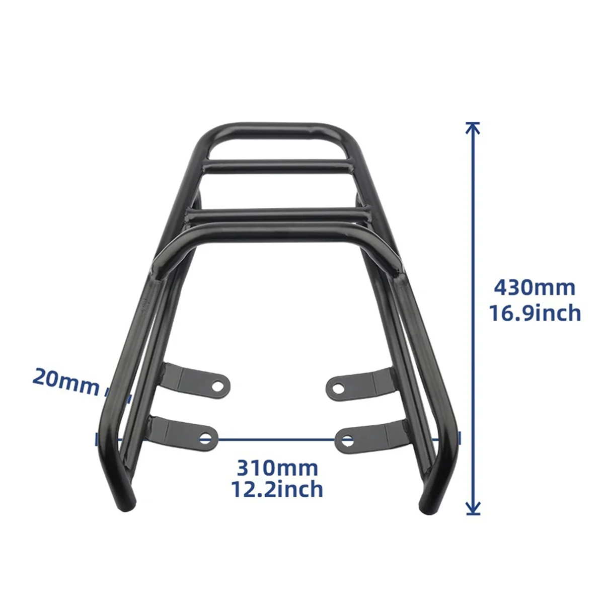 Motorcycle Accessories Rear Tail Rack Suitcase Luggage Carrier Board Shelf Fit for Hunter 350