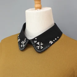 Beaded and shiny false collar. Fashionable and versatile. Skin-friendly. Exquisite, luxurious and beautiful in spring, summer, a