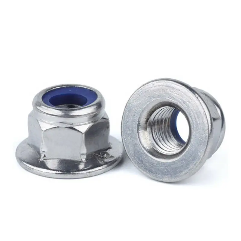 Nylon Lock Nut for m3 M5 for m6 M8 for m10 Supplies Inserts Kit Rings Driver Hex Bolts Stainless Steel Hardware Screw