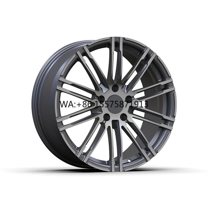 

Forged Car Wheels Rims Aluminum Alloy Custom 5 Holes 16 17 18 Inch Gunmetal Machined Face 50mm Fit Most Vehicles