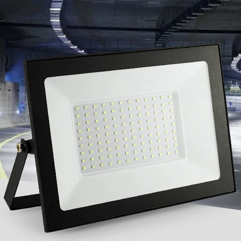 US-Stecker, 2 Stück Flutlichter im Freien wasserdichte Außen sicherheits leuchten 6500 W LED, Außen scheinwerfer, k