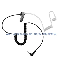 Écouteur à tube acoustique pour radio Motorola, talkie walperforé, casque avec oreillettes et câble, casque, 1 broche, 3.5mm, nouveau