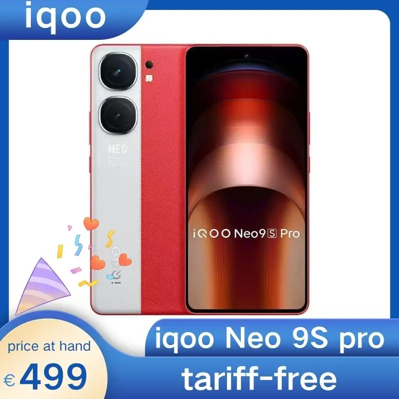 In Stock Vivo Iqoo Neo 9S Pro Smart Phone 6.78