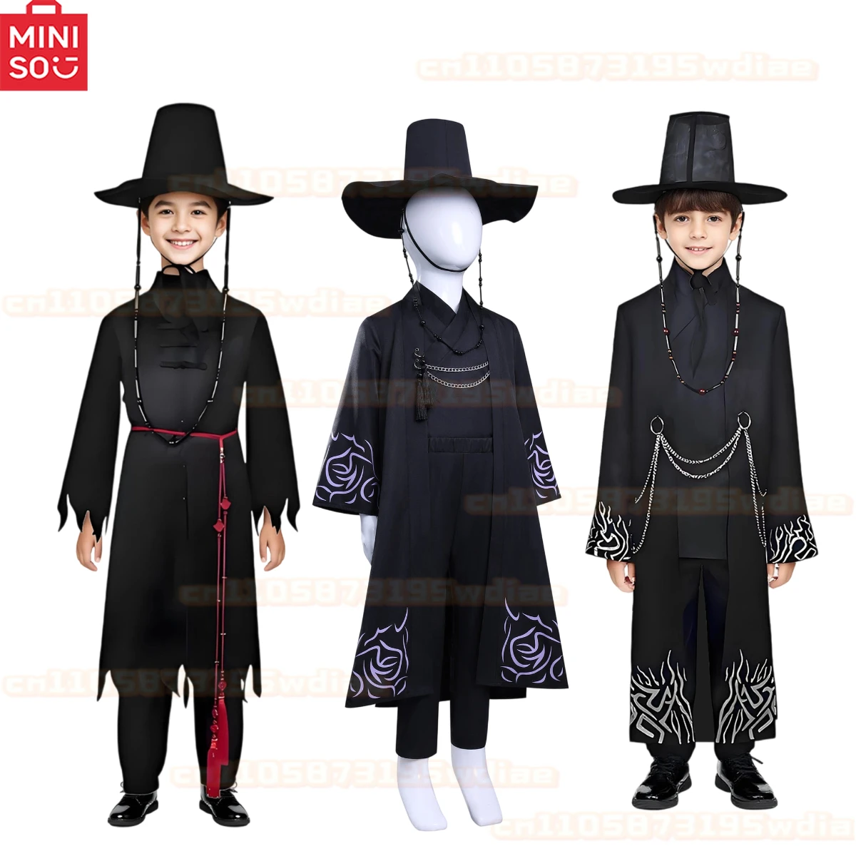 

MINISO KPOP RUMI MIRA ZOEY Halloween costume party Saja Boys Costume Cosplay Sajaboy Jinu Costume For Men Boys KIDS COSPLAY