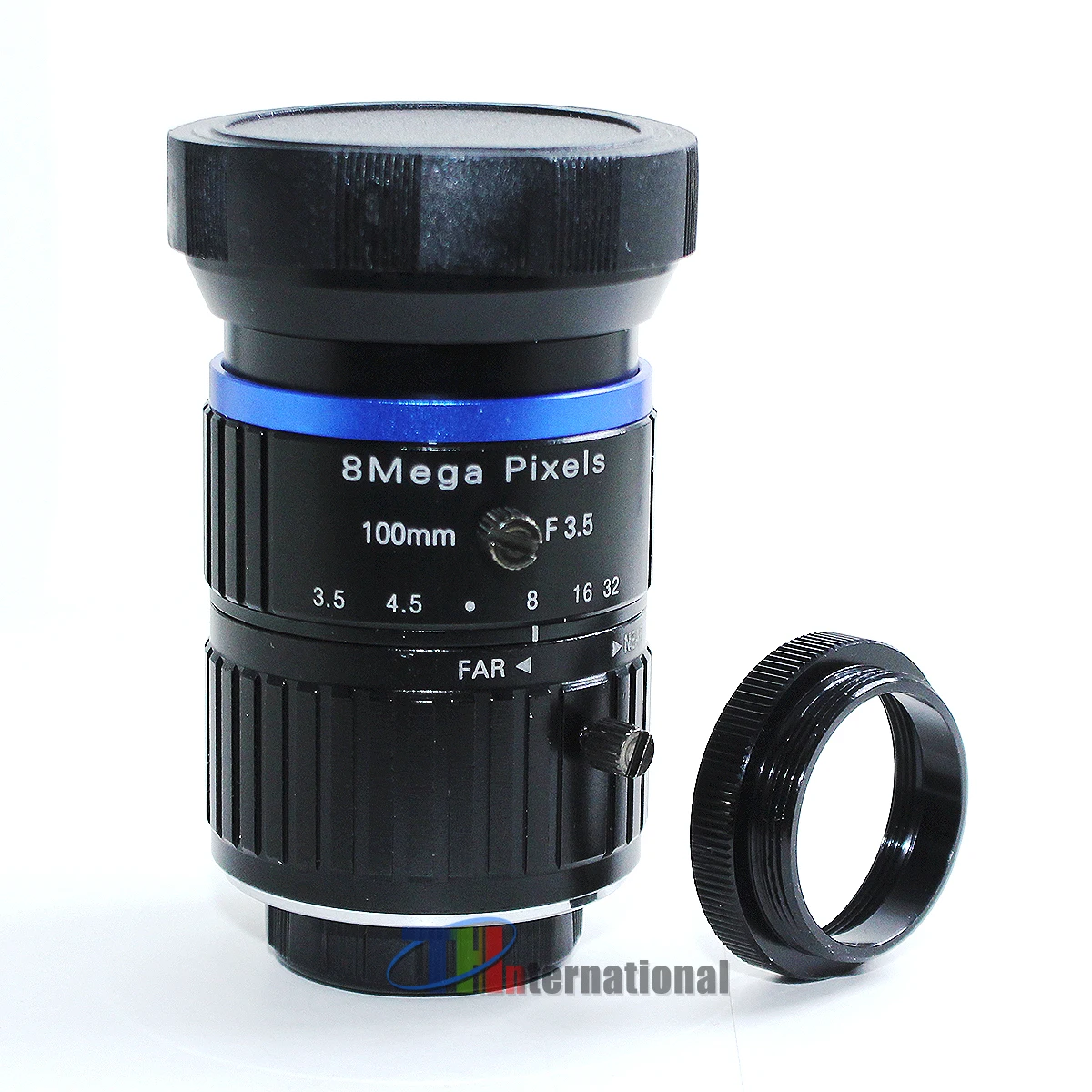 8Mega Pixel 100mm Lens C Mount Lens Manual Iris Manual Focus 1:3.5 Aperture 1\