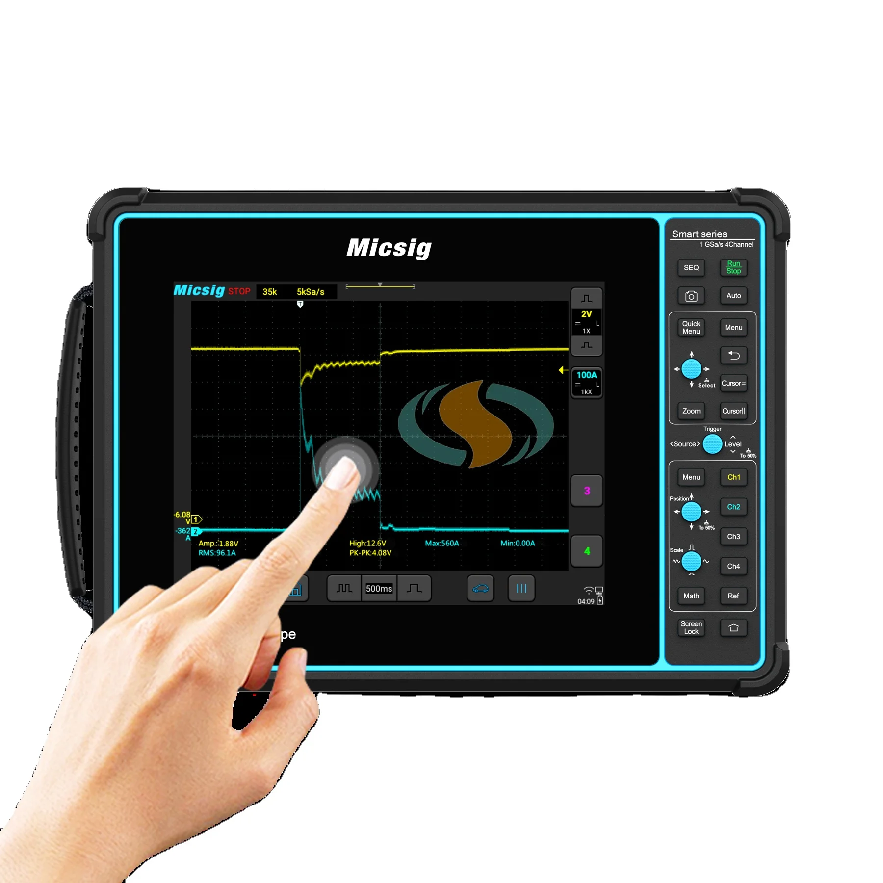 Professional High-quality General-purpose Type 2/4 Channels Car Oscilloscope