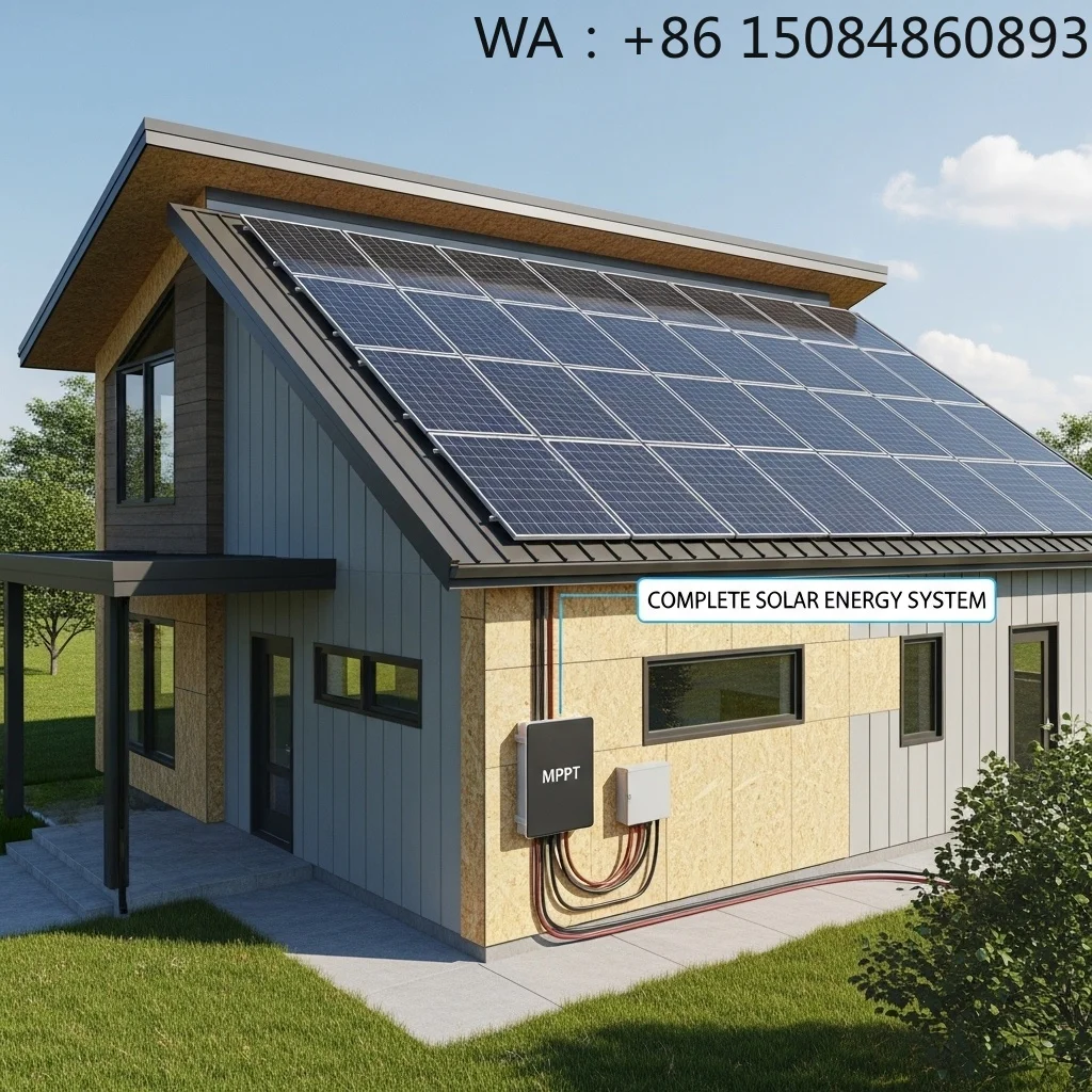 Plug And Play Solar SystemBalcony Solar MicroinverterSIP Panel Home Kits Complete Solar Panel Kit With MPPT Controller For Home