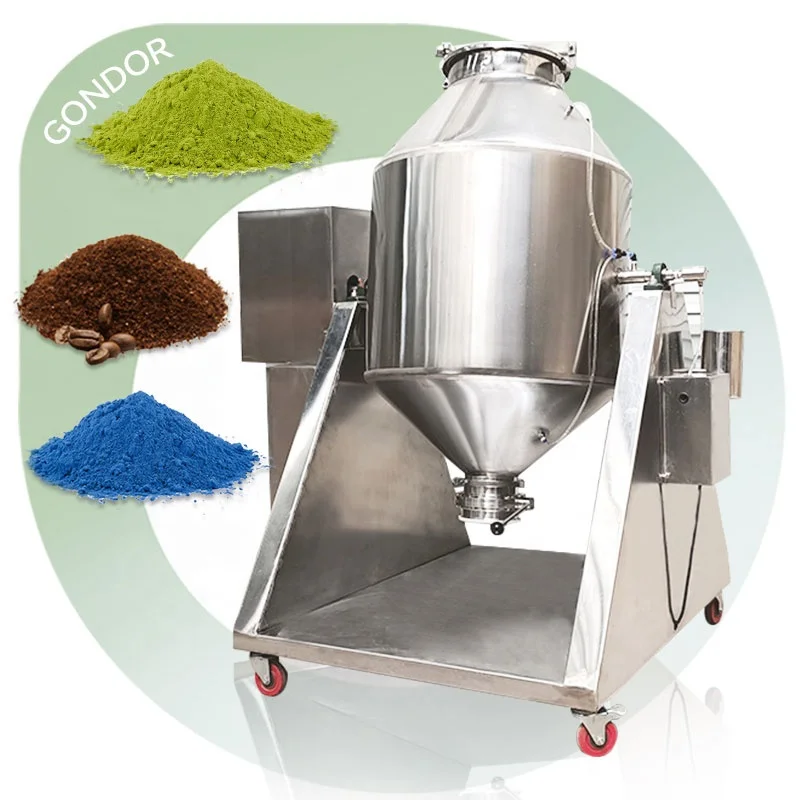 Tea Leaf Starch Drying 15 Lt Dry Rotary Mini Spice Food Drum Mixer Powder Max 50kg Mix Machine for