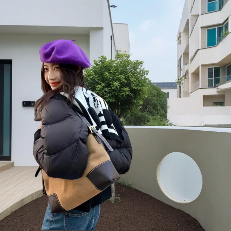 

Женская куртка в корейском стиле в стиле аниме, коллекция осень-зима 2024, теплая повседневная парка, свободная посадка с хлопковой подкладкой, доступный маленький размер