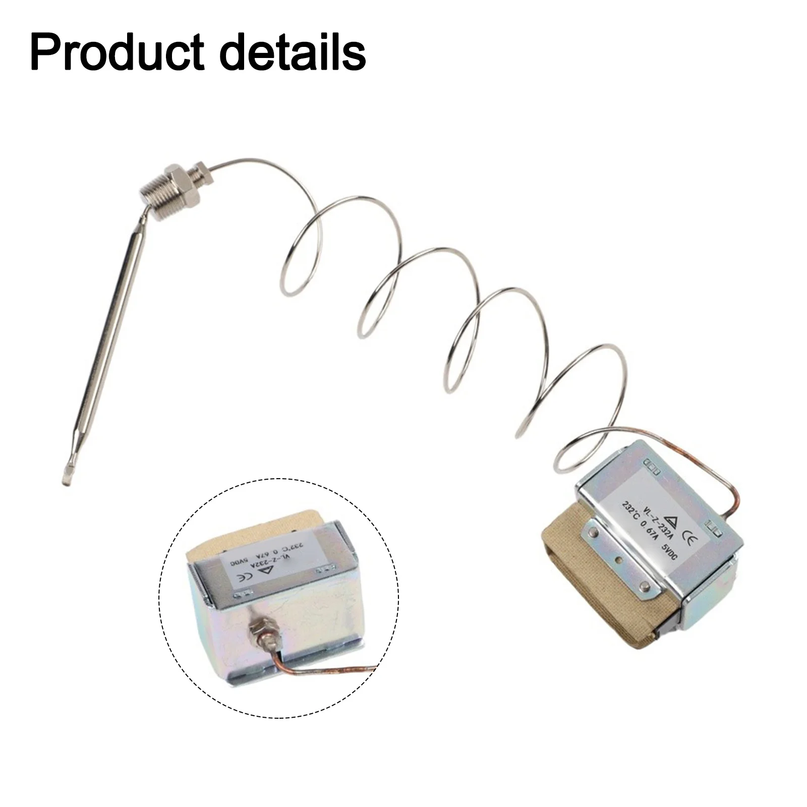 Frying Food Kitchen Use Gas Fryer Thermostat Kitchen Safety Accurate Temperature Control Commercial And Domestic Units