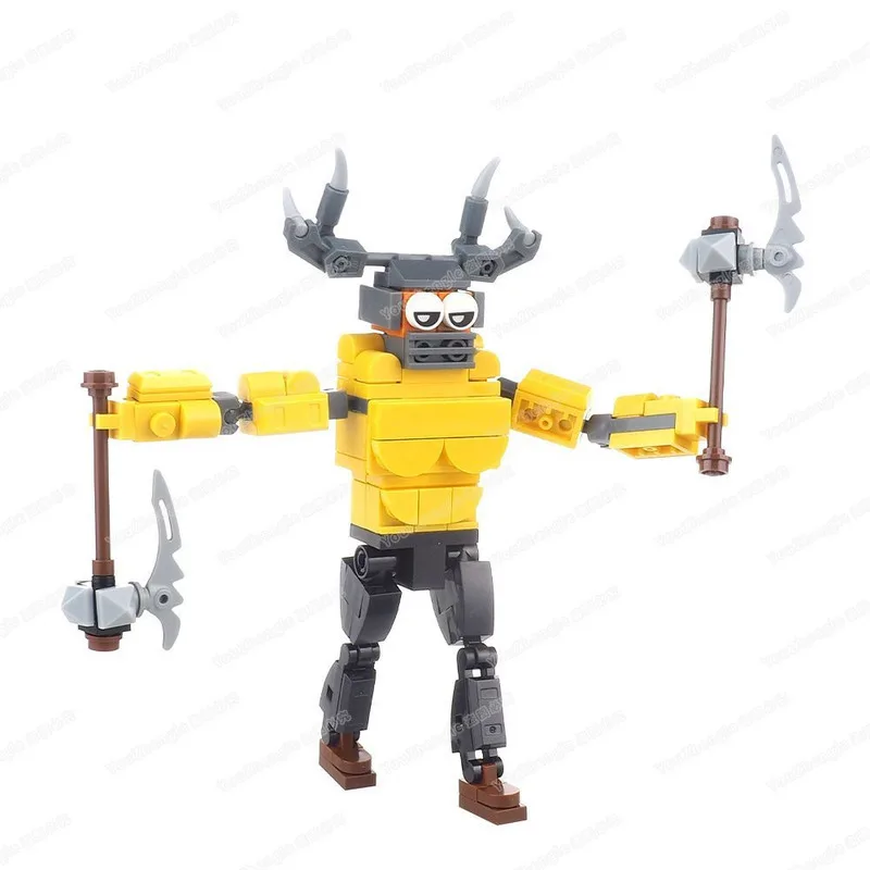 99 Nights In Forest キッズトイ 99 Nights In Forest 組み立てブロック ホラーモンスター 99 Nights In Forest 鹿ブロック I フィギュア ブロック