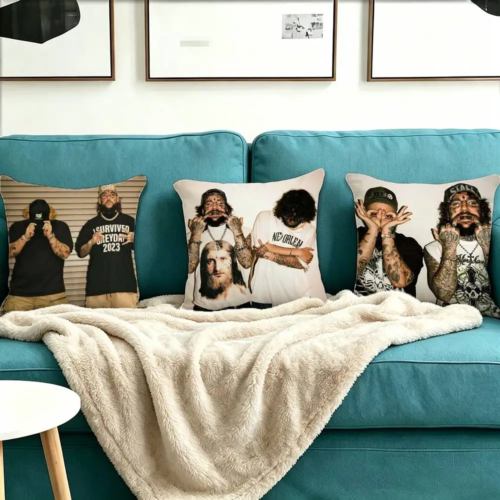 HipHop Underground S-Suicideboys G59 Pillow Case Square Double-Sided Sofa Cushion Cover Bedroom Bedside Pillow
