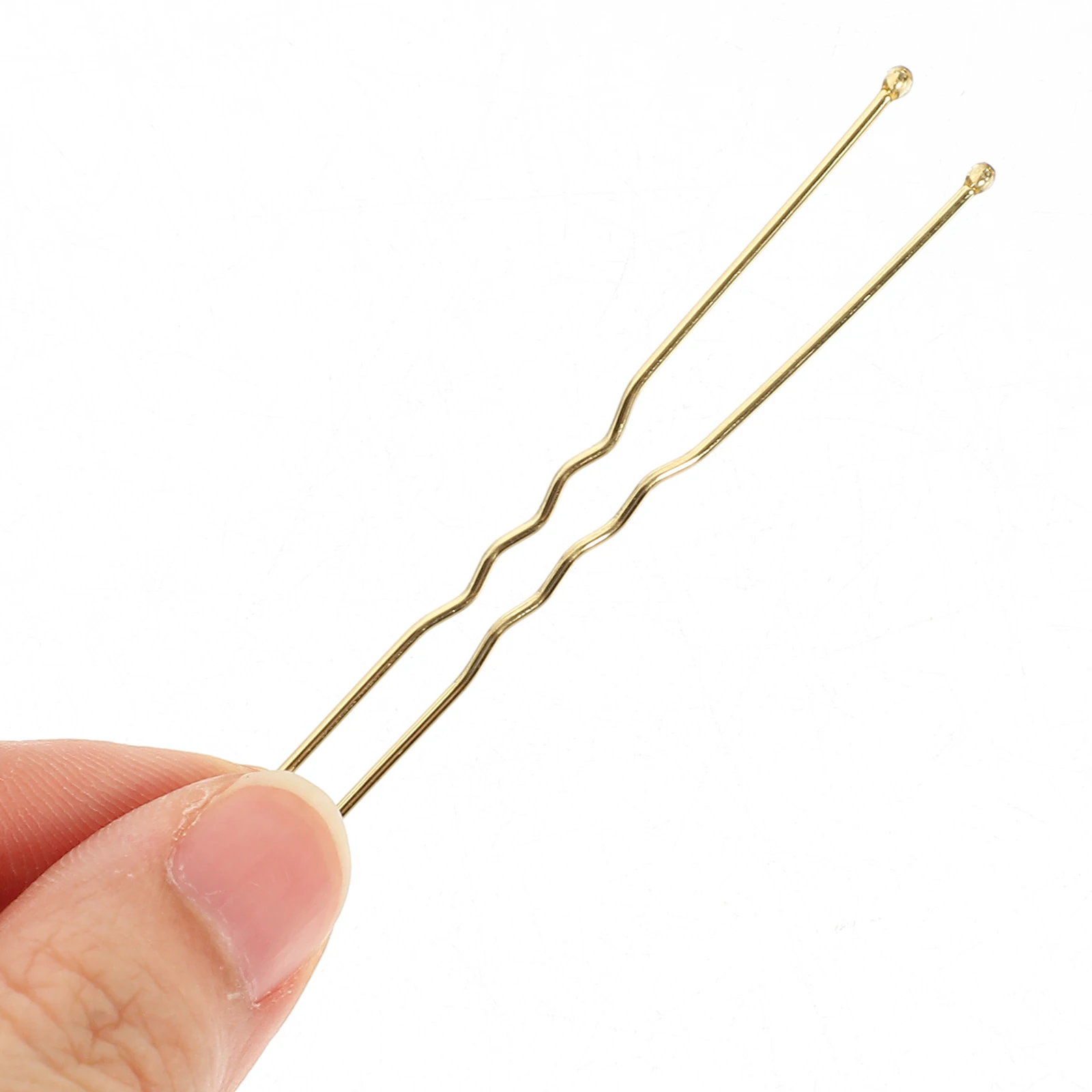 

50pcs U-shaped Women Hair Stick For Buns Girls Hairpin Accessories U Shape Hair Fork Bun Pins Daily Wedding Party Steel