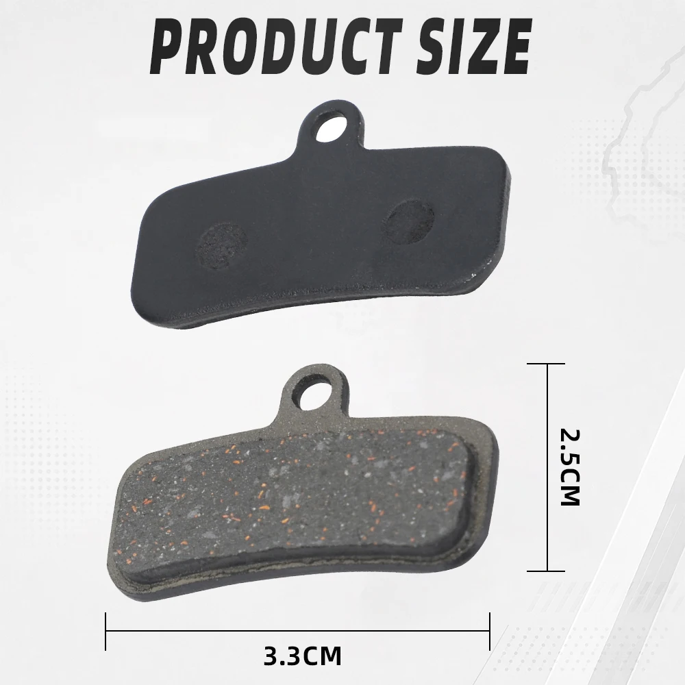 For Super 73 S1 S2 RX ZX ZG Four Pistons Front Rear Disc Rotor Brake Pads Modification Universal Resin Electric Bike Accessories view 3