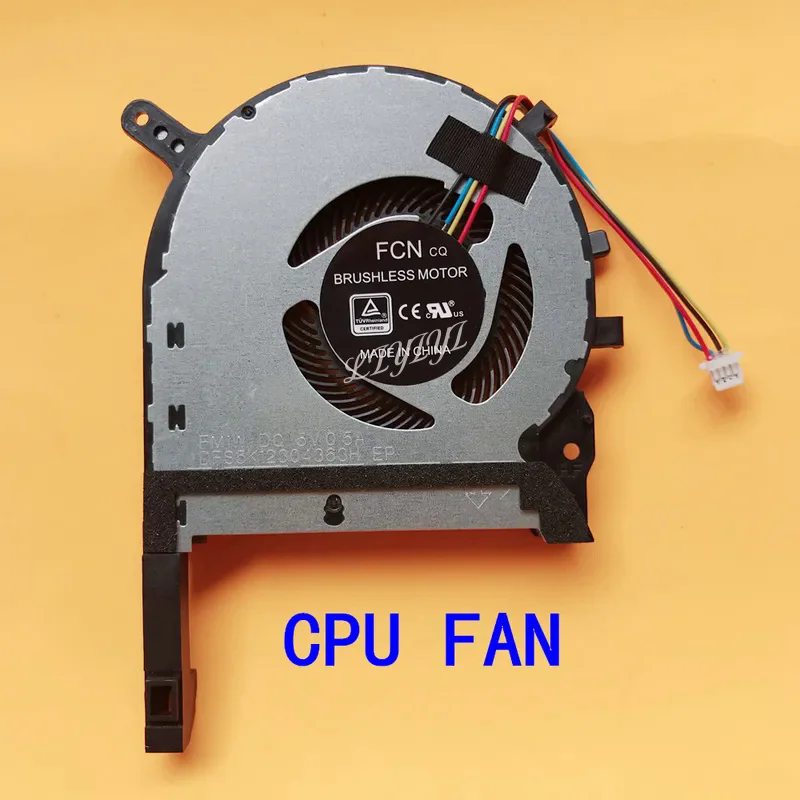 New Original CPU GPU laptop cooling fan cooler for ASUS FX705 FX705G FX705GM FX86 FX86SM FX505 FX505D FX505DU FX95G FX95D FX96G