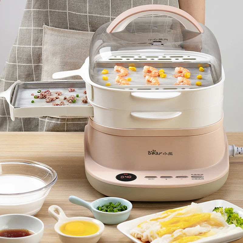 

Small Household Integrated Automatic Electric Steamer Multifunctional Steaming Stove Breakfast Machine Sausage Noodle Machine