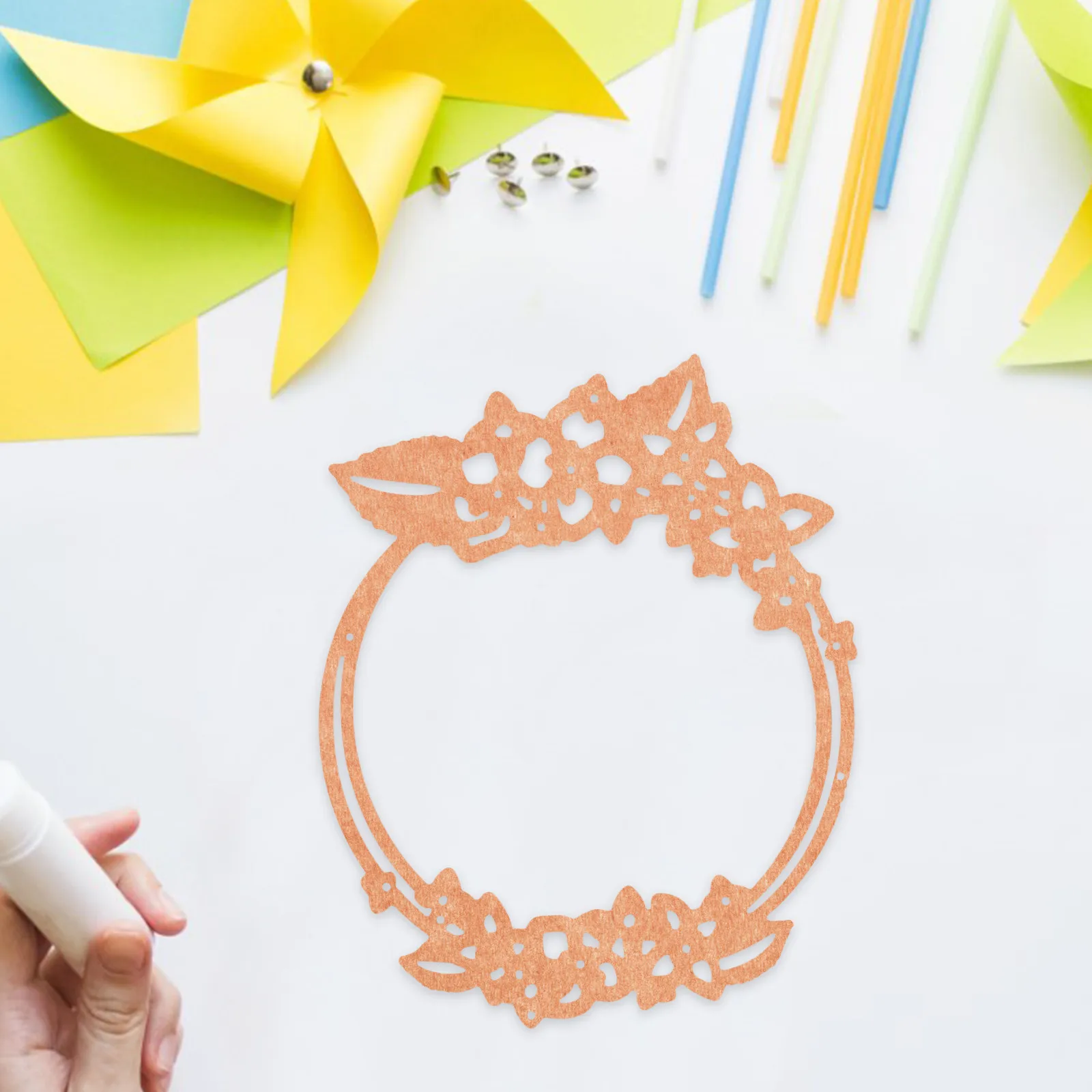 Wreath Design DIY Cutting Die Carbon Steel Scrapbooking Craft Stencil Paper Card Album Photo Frame Mold Embossing Template