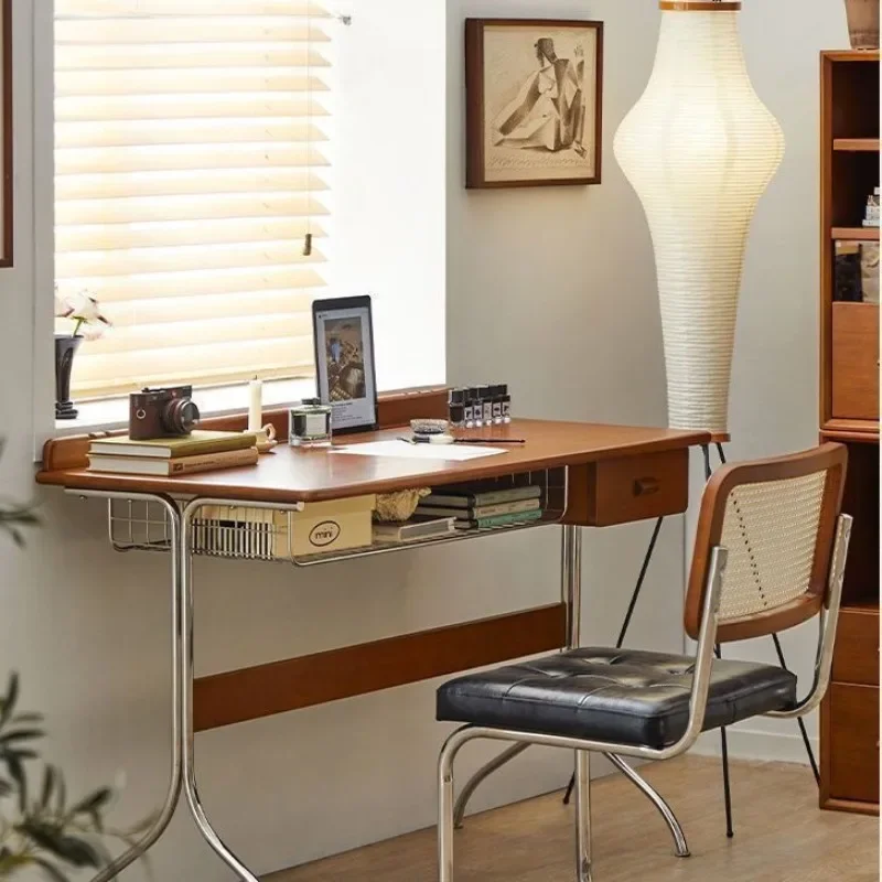 

Gaming Standing Computer Desk with Drawers Study Table Computer Desk Mid-century Bedroom Escritorios De Oficina Office Furniture