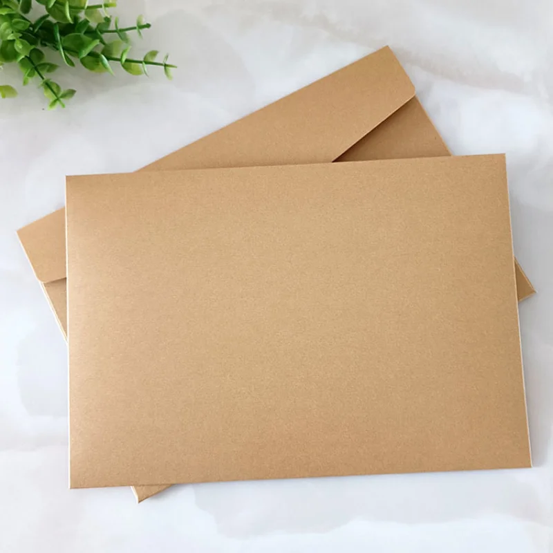 Пользовательский. [Высокая текстура] на складе Конверт в западном стиле Радужный бумажный конверт А5 Конверт-приглашение Письмо Высококачественный бизнес