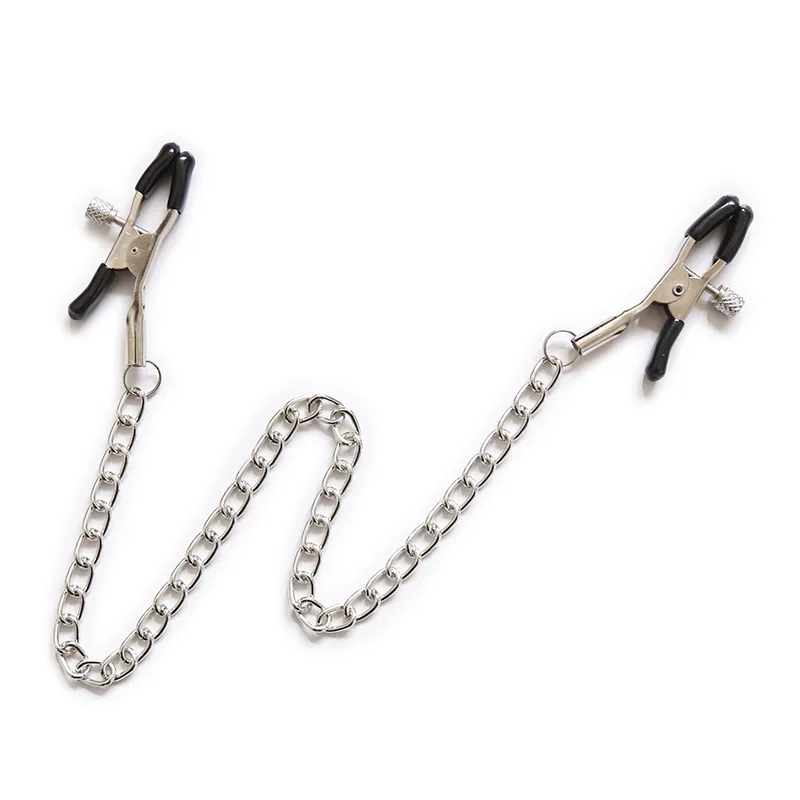 Bdsm Fetish Bondage Metal Nipple Clamp With Women Breast Labia Clip Clitoris Stimulation Sex Toys Adult Games Erotic Products