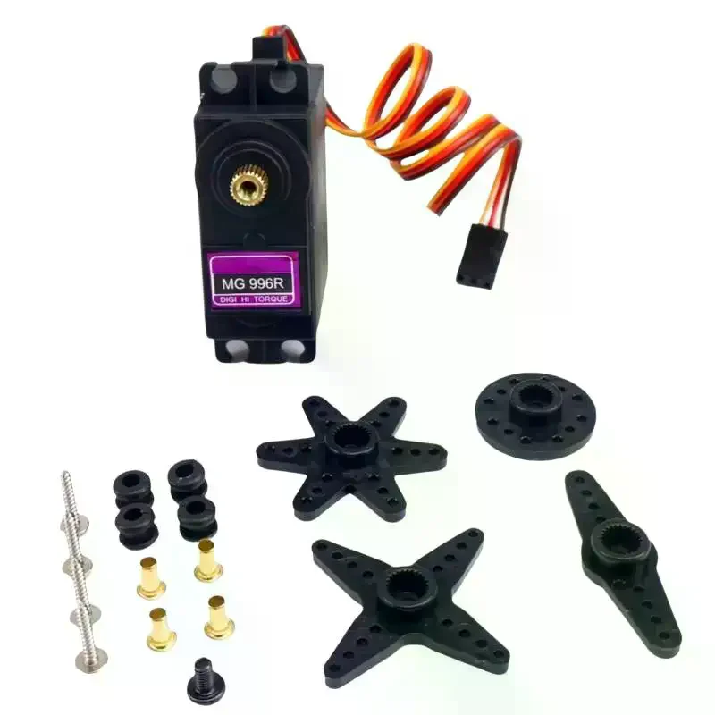1 Satz 180/360 Grad digitales Modellflugzeug Fahrzeug Roboterarm Lenkservo SG90 MG996R Metall Standardservo