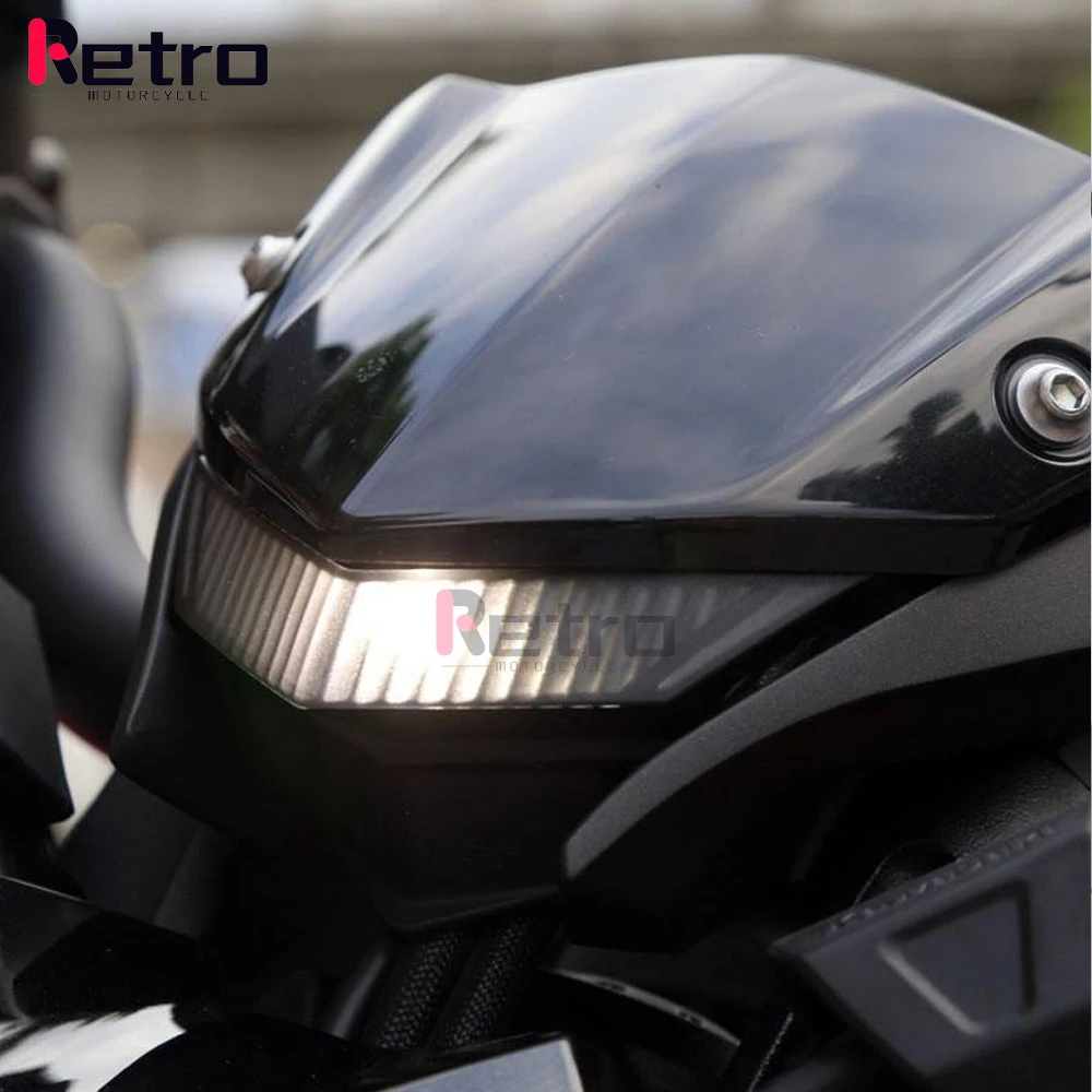 For Kawasaki Z1000 Z 1000 2014-2019 Motorcycle Accessories Front Center Marker LED Pilot Light Headlight Headlamp Fog Lamp Head