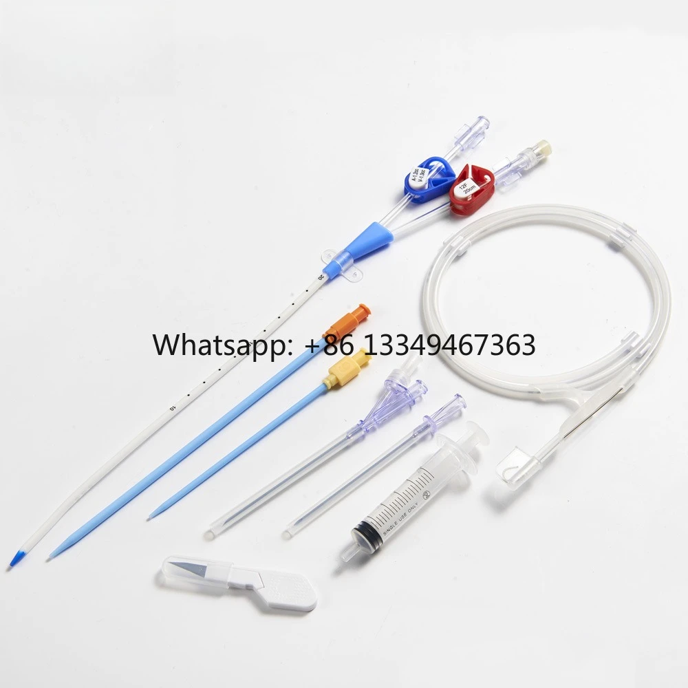 Permanent Double Lumen Dialysis Catheter Kit