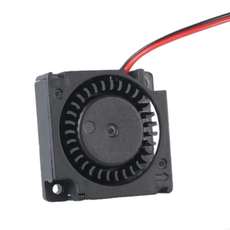 77JA Quạt làm mát không chổi than 3010 30x30x10mm Tua bin mang dòng chảy Máy thổi quạt làm mát 2Pin Thiết bị đầu cuối 5V/12V/24V