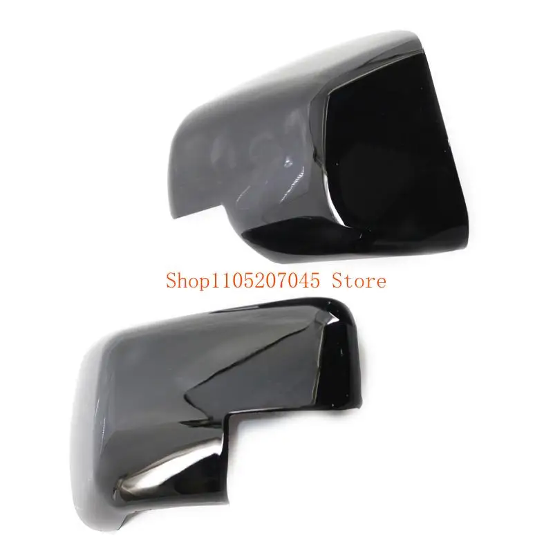 37cd 2Pcs Automotive Exterior Mirrors Plastic for Shell Housing Cover for  Discovery 3 Freelander 2