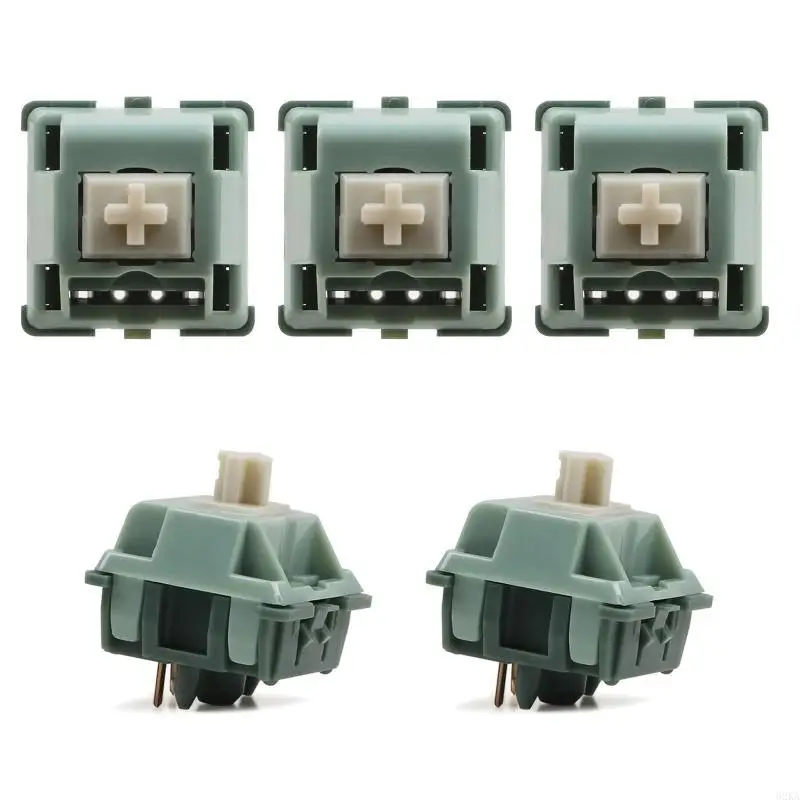 62KA Mechanical keyboard Keyswitch Green Snake Linear POM Stem Shaft 5pin 65g