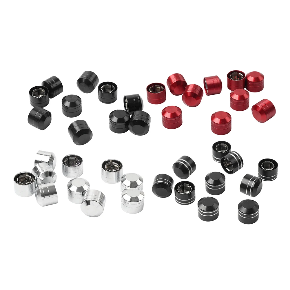 10Pcs CNC Motorcycle Bolts Cover Engine Screw Caps 7.5mm-10mm For Harley Touring Electra Glide Dyna For Suzuki Yamaha For Honda
