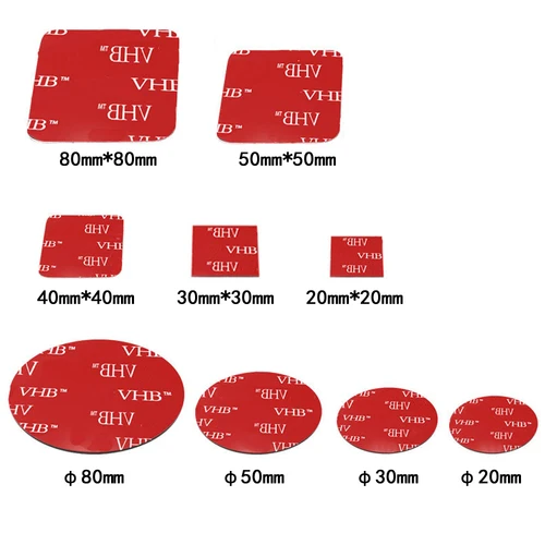 Imagen 2 del producto Cinta de doble cara VHB súper fuerte, nueva impermeable, sin rastro, parche acrílico autoadhesivo para el hogar, coche, oficina, escuela