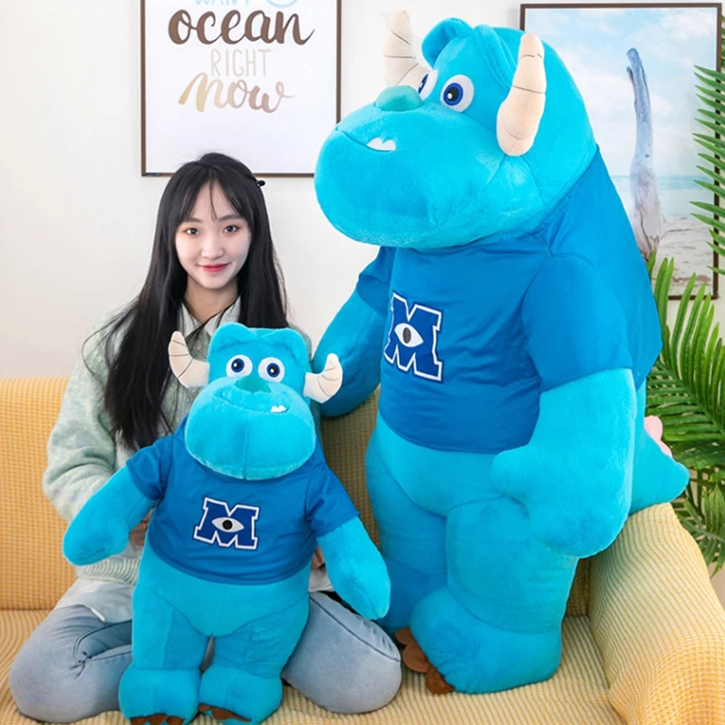 Disney Sulley Mike Wazowsky Monster Stuffed Plush Animal Toy Cartoon Anime Pixar Doll Giving Boys and Girls Birthday Gifts