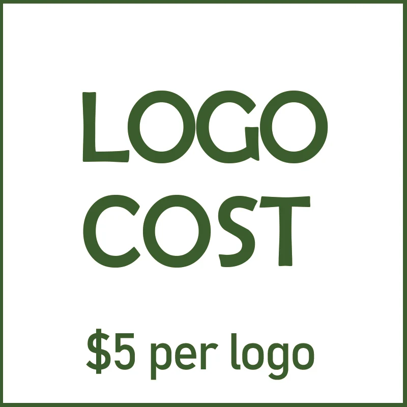 Logo Printed Cost $5 USD for All Bags