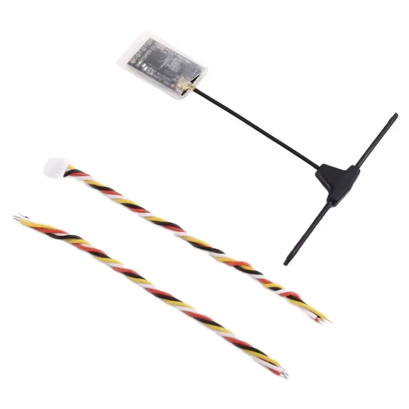 FBIL-ELRS 2.4G Receiver For RC FPV Long Range Racing Drone Quadcopter, FPV Receiver PWM 7CH With T Type Antenna, Long Distance
