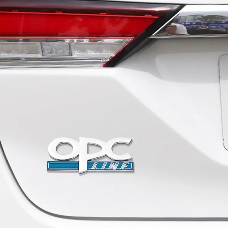 New Car OPC series logo, front grille emblem, and rear trunk logo pattern For Opel Insignia Astra Antara Meriva Zafira H G Corsa