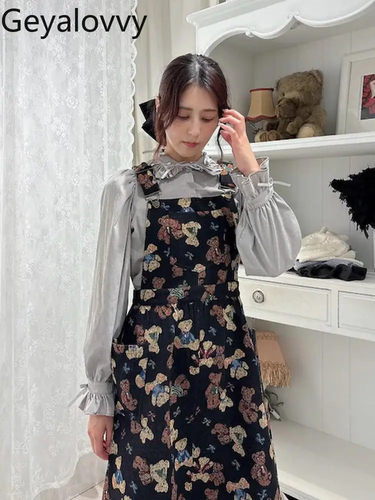 بلون قميص غير رسمي الفتاة قميص طوق الشريط القوس الخريف الشتاء كم طويل بلايز للنساء 2025 جديد Blusas De Mujer #3