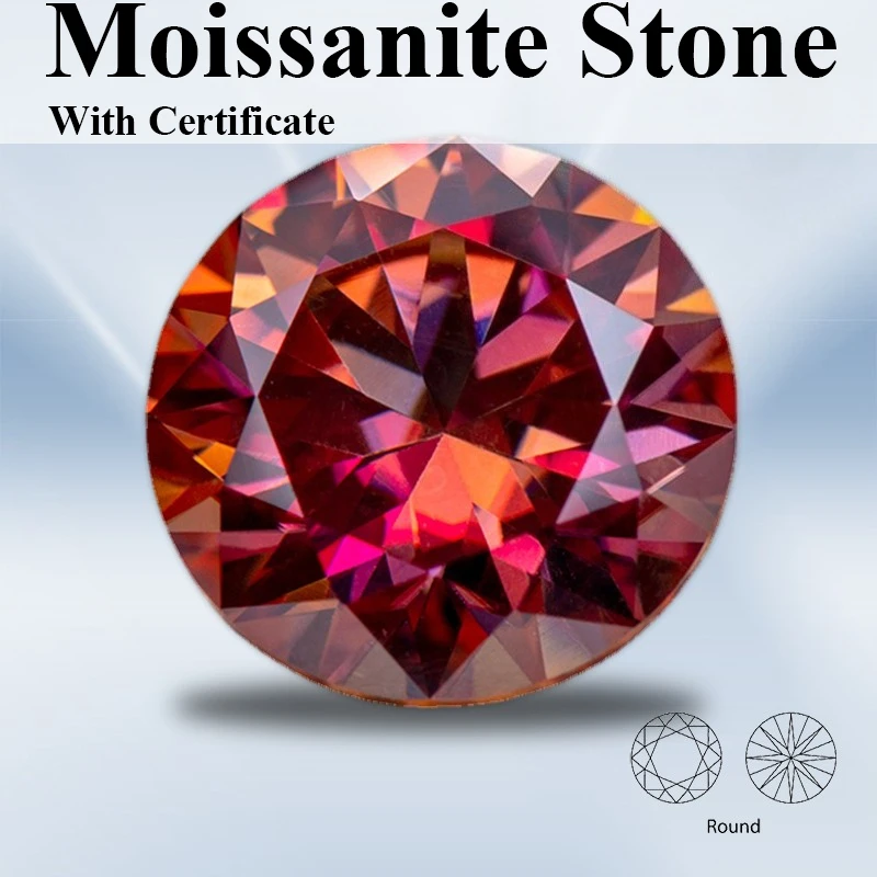 

Искусственный арбуз, Искусственный драгоценный камень, вырезанный лабораторией, прошел Алмазный тестер, поставляется с сертификатом GRA